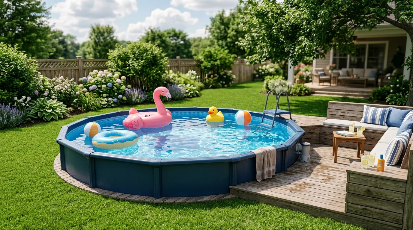 10 Above Ground Pool Ideas for Any Backyard
